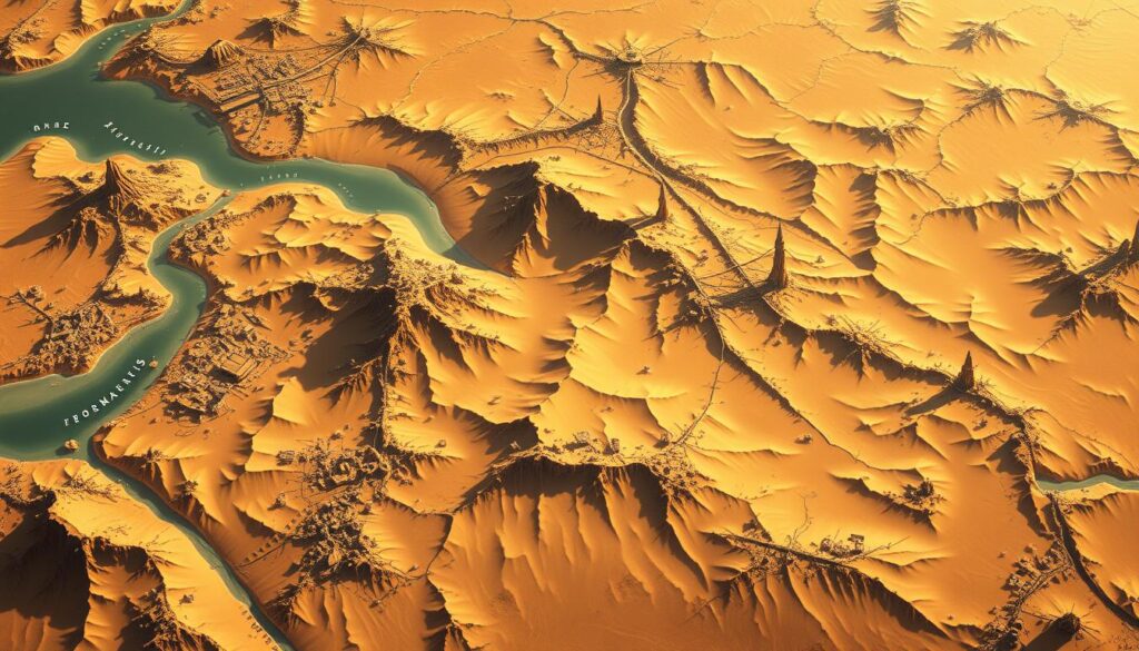 Arrakis key regions map