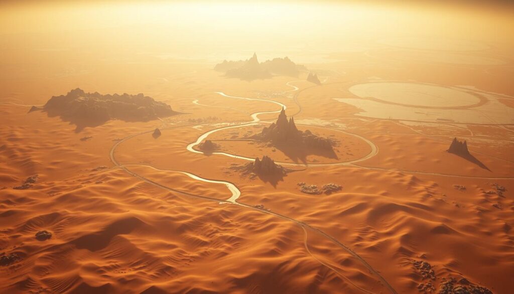 Arrakis regions overview