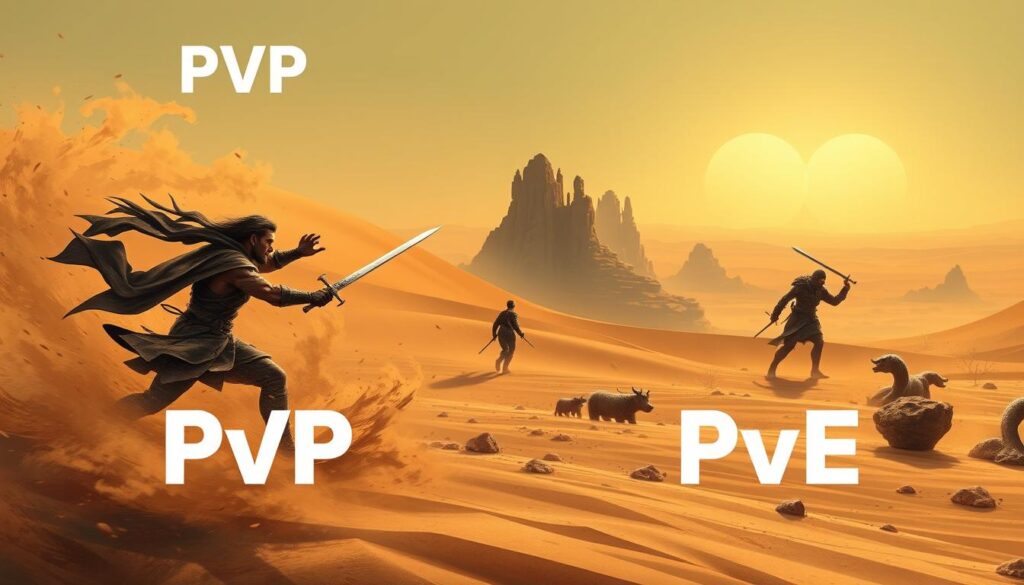 PvP and PvE server comparison