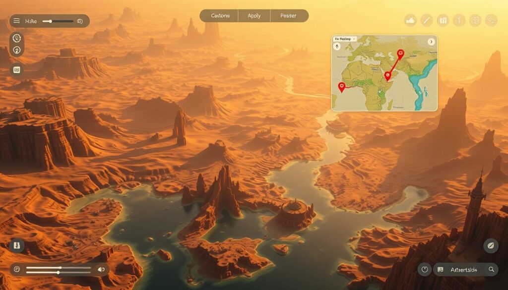 custom map filters and progress tracking