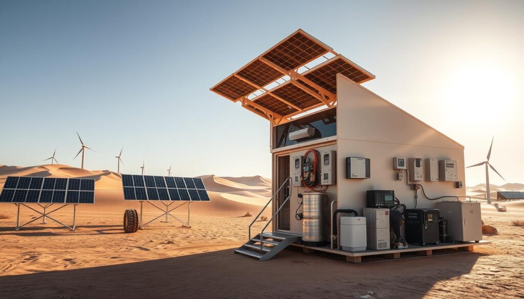 power management systems for survival shelters