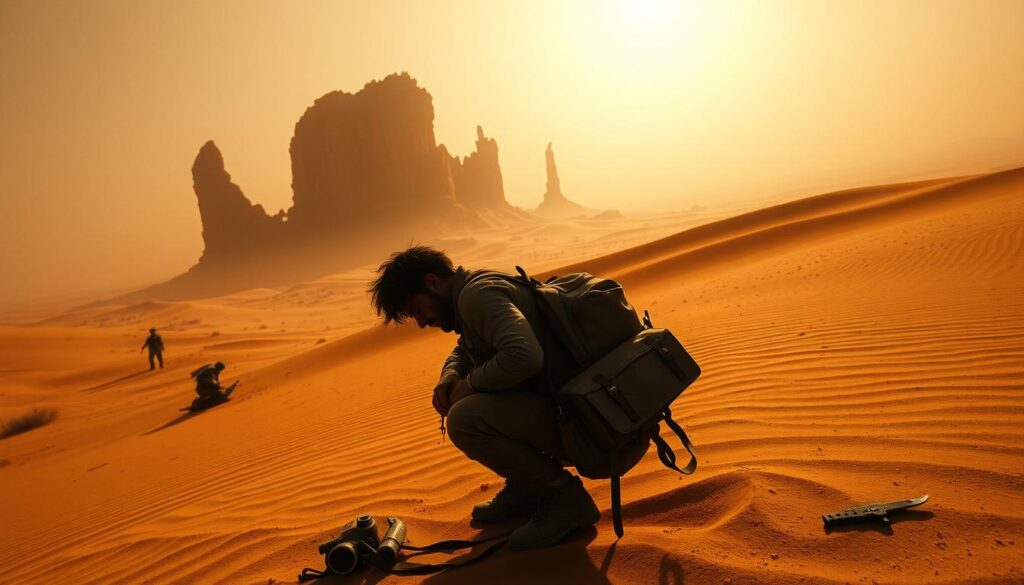 survival mechanics desert game